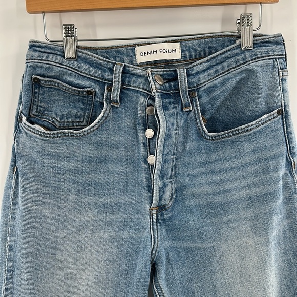 Denim Forum The Yoko High Rise Slim Jeans 30 - Picture 3 of 7